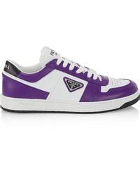 prada sneakera men|purple prada sneakers for men.